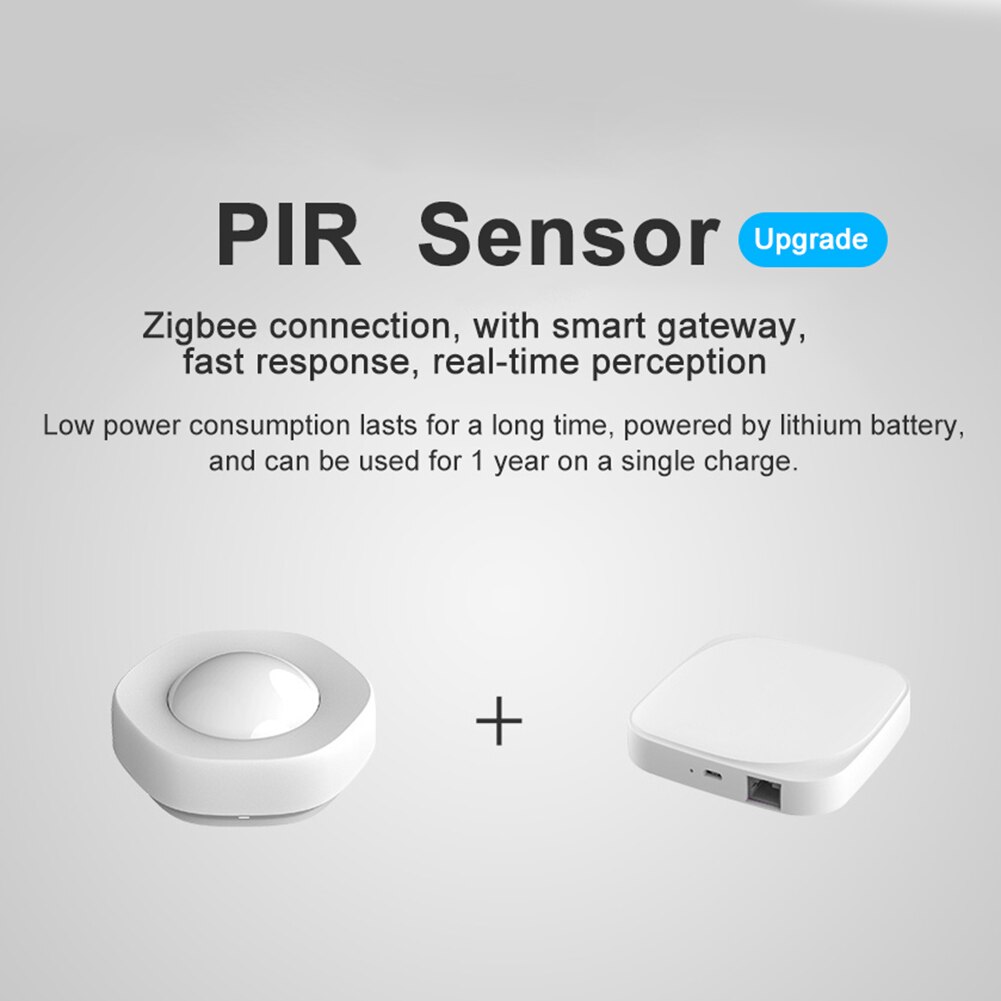 Wifi pir bevægelsessensor batteridrevet passiv infrarød detektor smart home security tyverialarmsystem