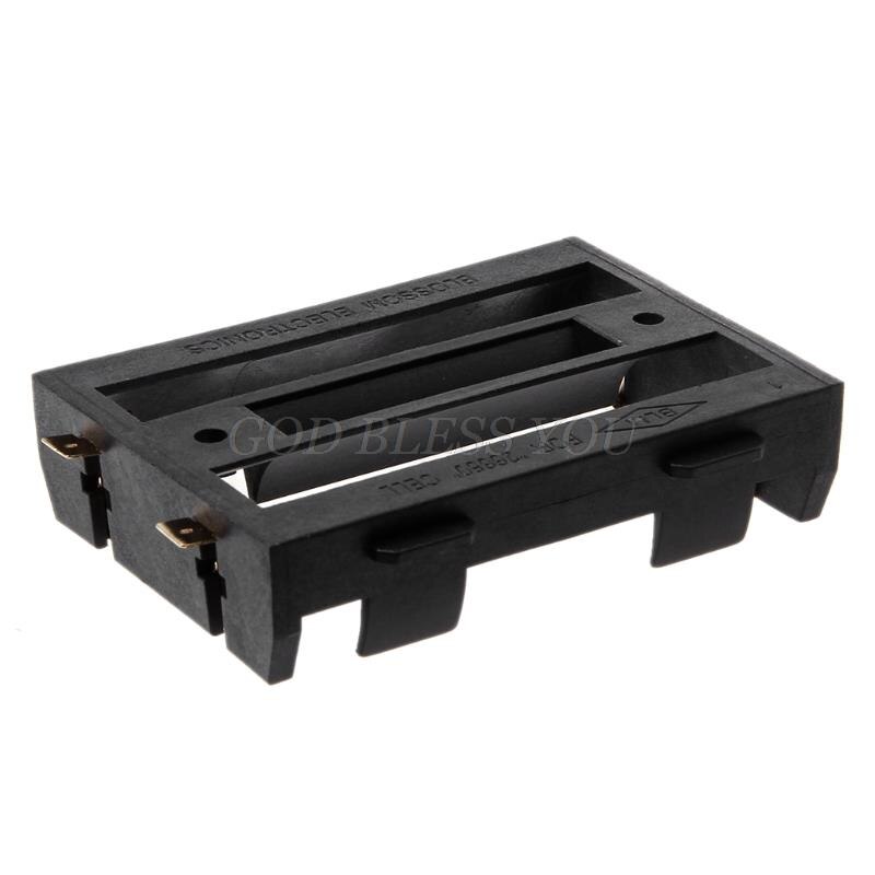 Selbstgebauter batteriebehälter aus 3.7v -bauteilen für 2x 26650 akkus mit 4 pins