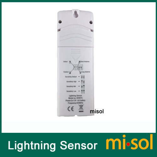 WH57 Wireless Lightning Detection Sensor, lightning sensor, lightning detector