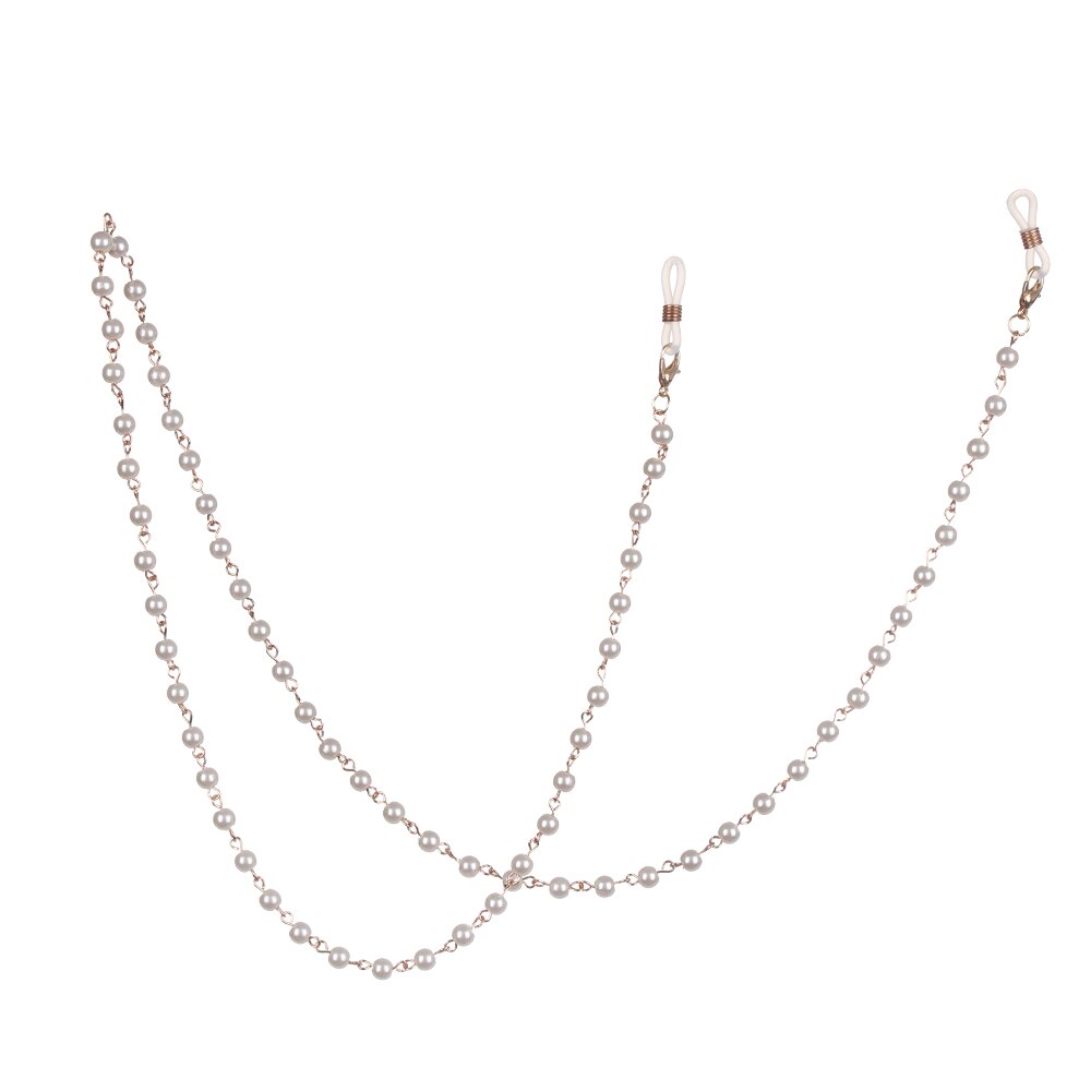 Elegant 3mm Crystal Rhinestone Strap Reader Eyeglass Chain Necklace Ho – Rosemarie Collections