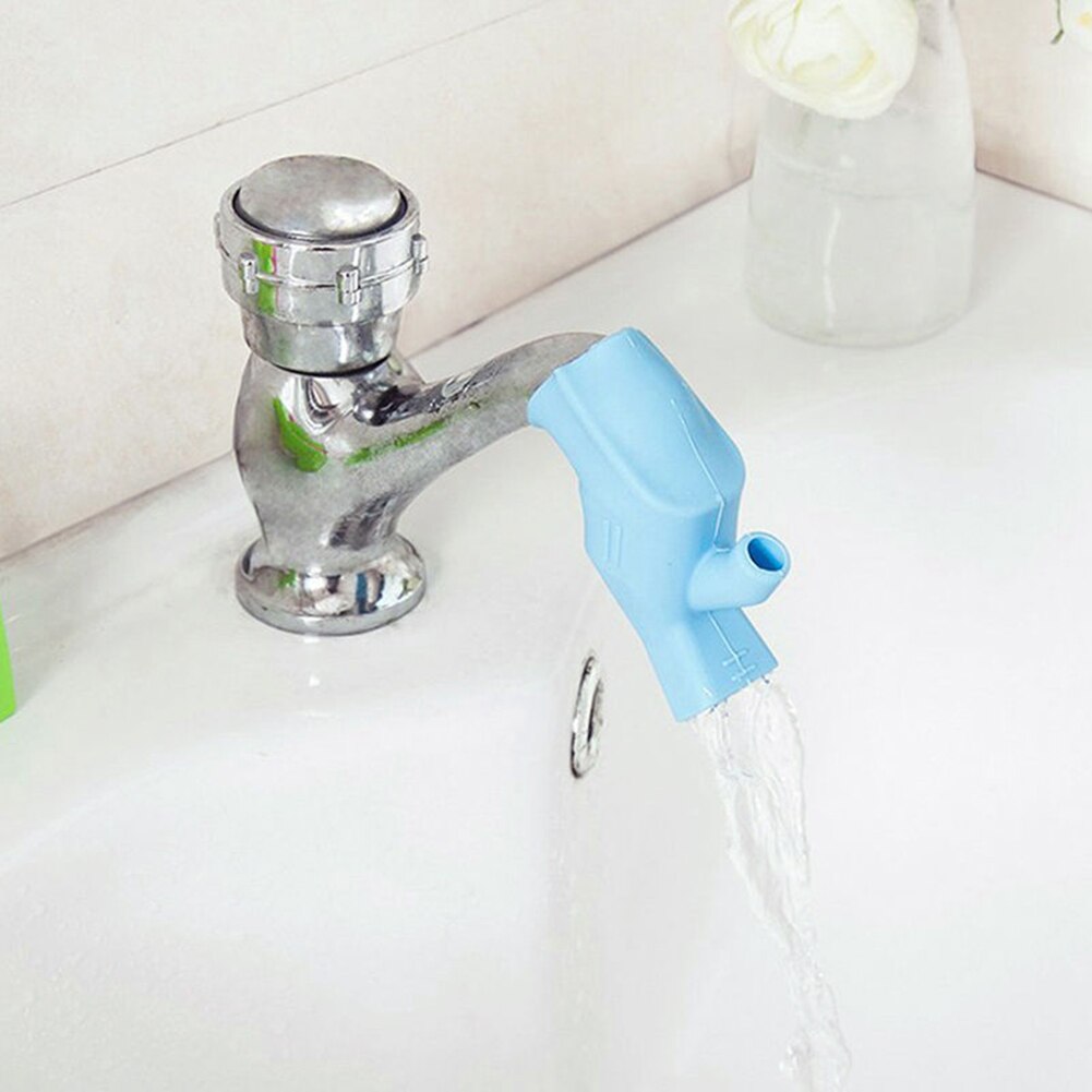 Keukenkraan siliconen waterkraan verlengstuk kinderbadkamer handwas hulpmiddelen