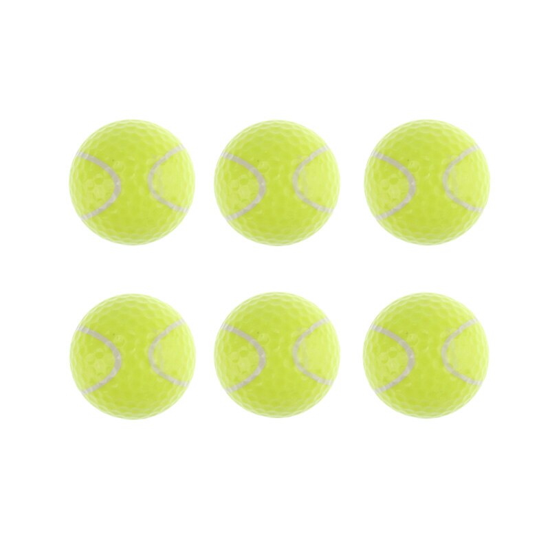 Crestgolf 6 Stuks Per Pack Novelty Sport Praktijk Golfballen Ballen Twee Layer Golf Pelotas Diverse Golfbal Driving Range bal: style1