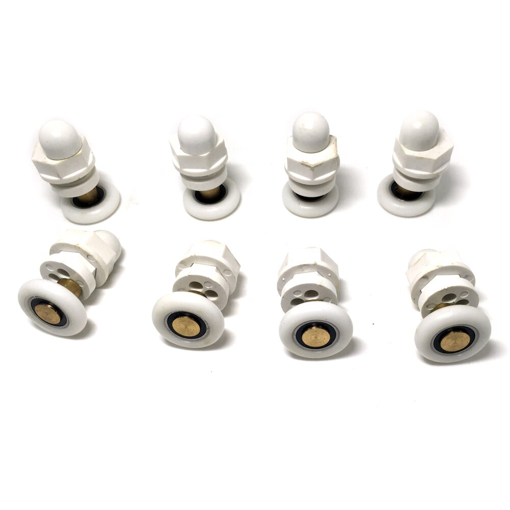 8 Shower door rollers runners wheels pulleys "Rolli"