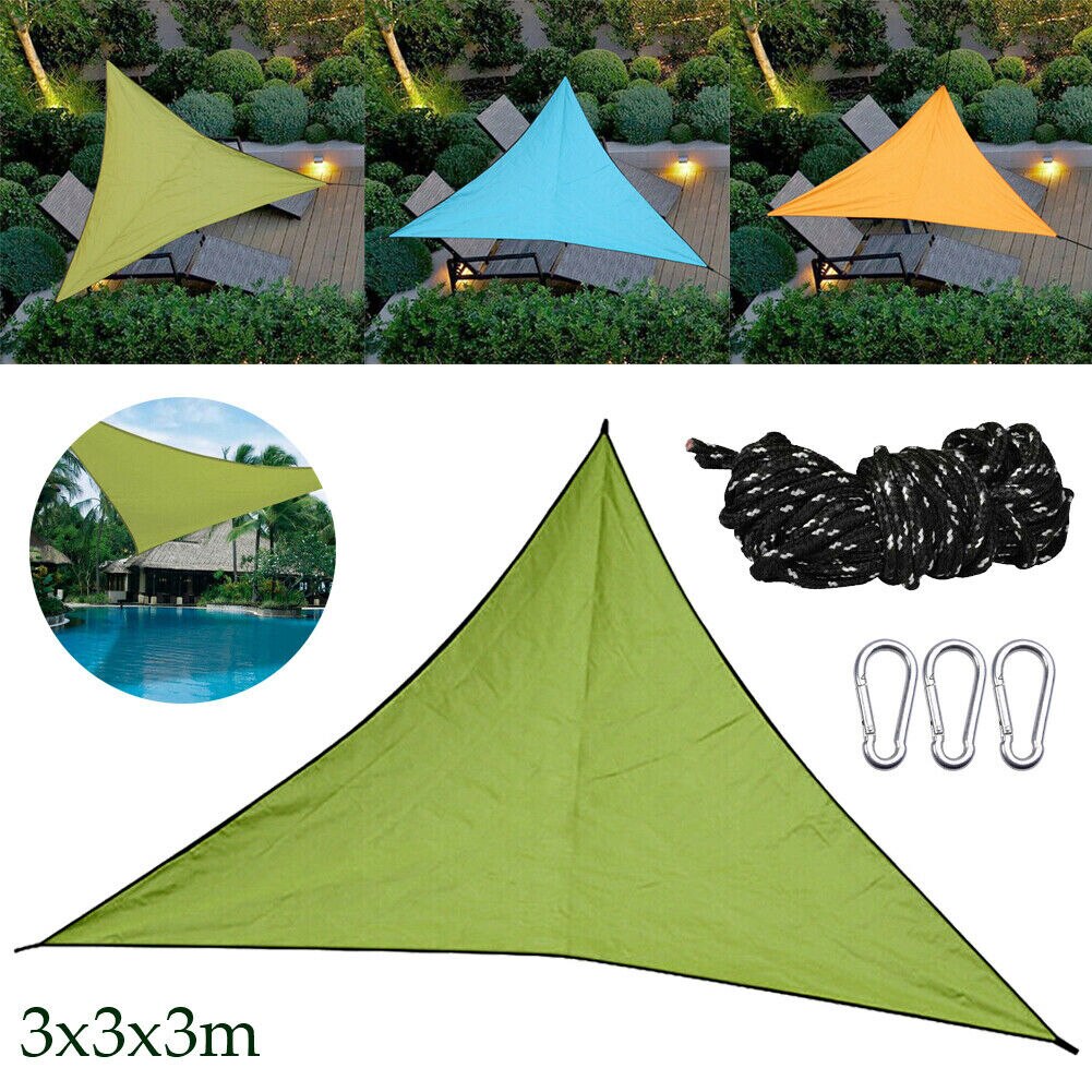 Waterproof sunscreen plastic tarpaulin covers UV Block Outdoor Sun Shield Canopy for Swimming Pool Courtyard