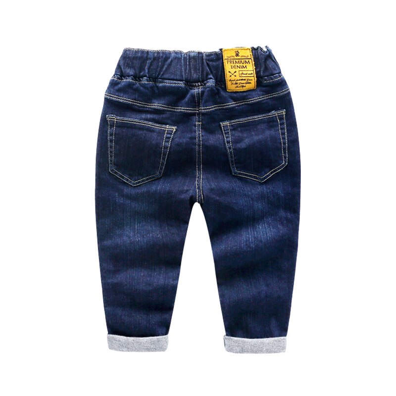 Neue freundlicher fest Jeans Lange Hosen Hosen Jungen Klassische Denim Hosen Baby Jeans Frühling Herbst Kleidung für 2-8 jahre