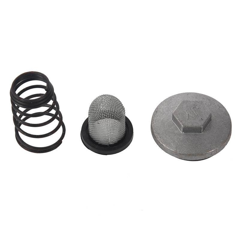 1set Oil Drain Screw Spring Grid GY6 125 150 engine oil drain screw kit
