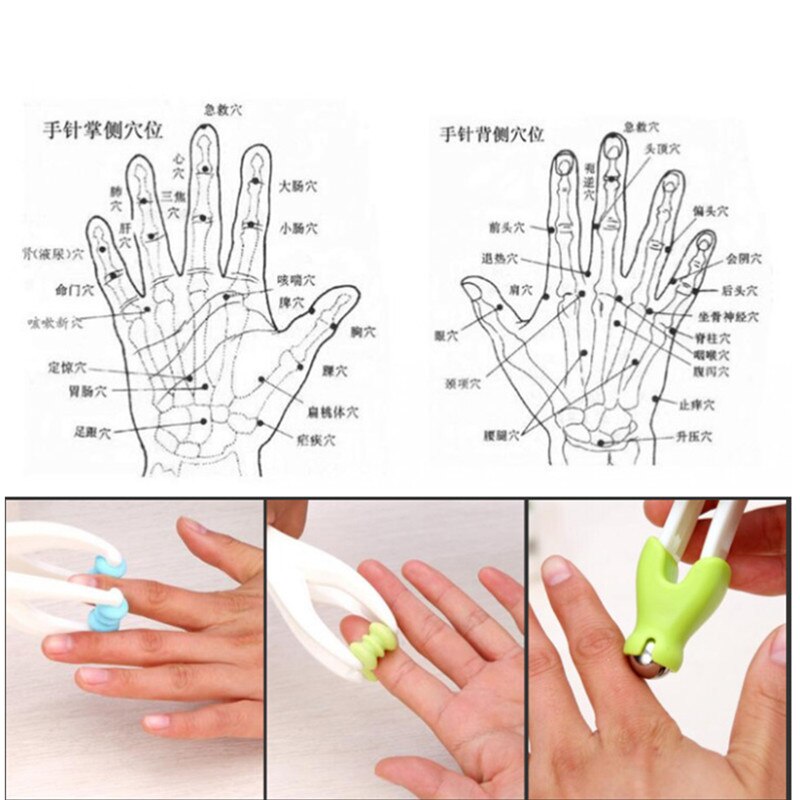 Mini Handheld Hand Foot Finger Joint Massager Roller Anti Cellulite Relax Body Abdominal Muscle Training Pain Relieve Massage