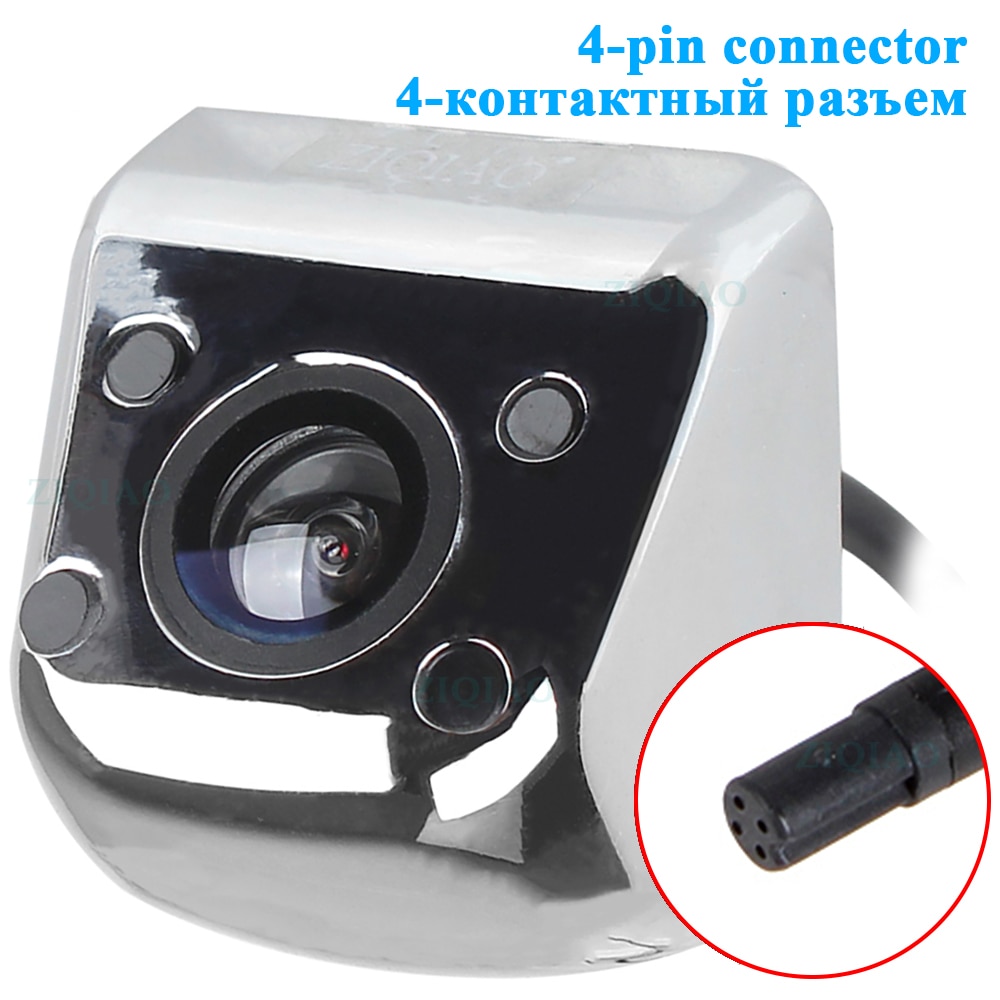 ZIQIAO Auto Infrarot Rückansicht Kamera Universal- HD IR Nachtsicht Parkplatz umkehren Kamera HS009