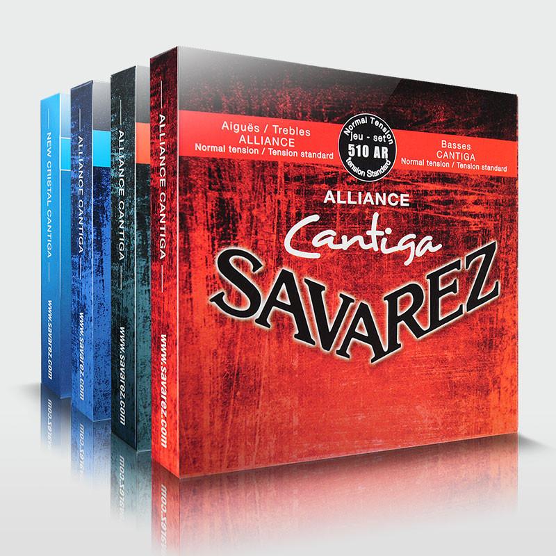 Savarez-cuerdas de guitarra clásica Original, instrumento Musical, Cantiga kf-alliance 510AJ 510AR