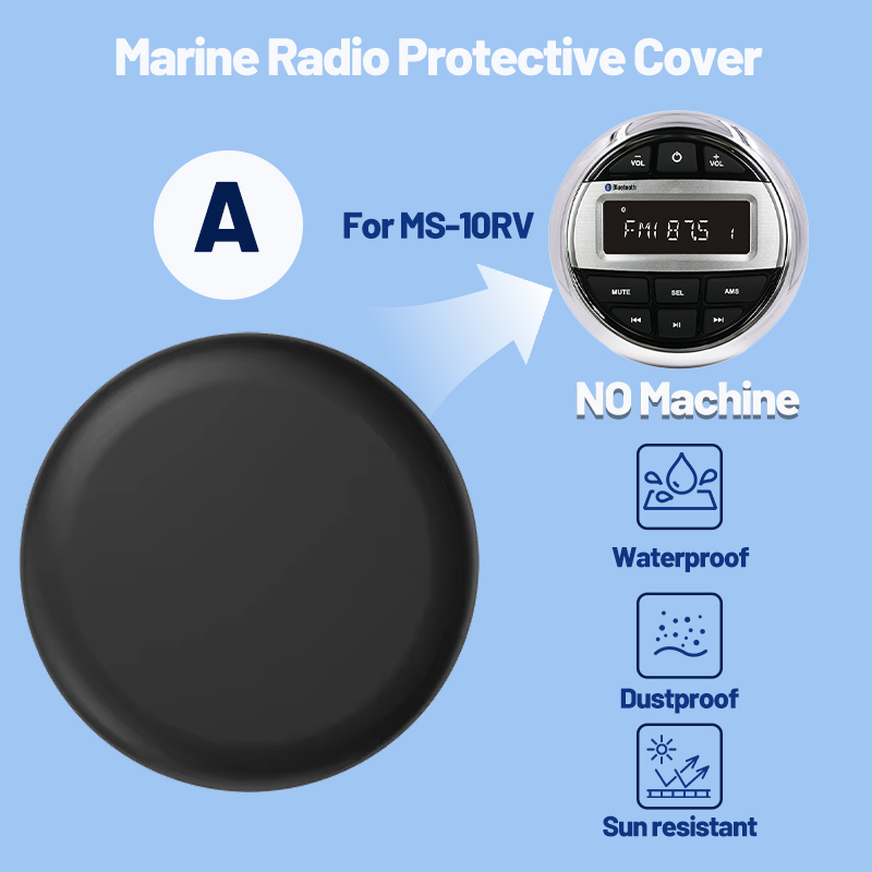 Mp5 wasserdichte silikon-schutzhüllen für spieler, verschleißfeste silikon-knopfabdeckungen: Schwarz