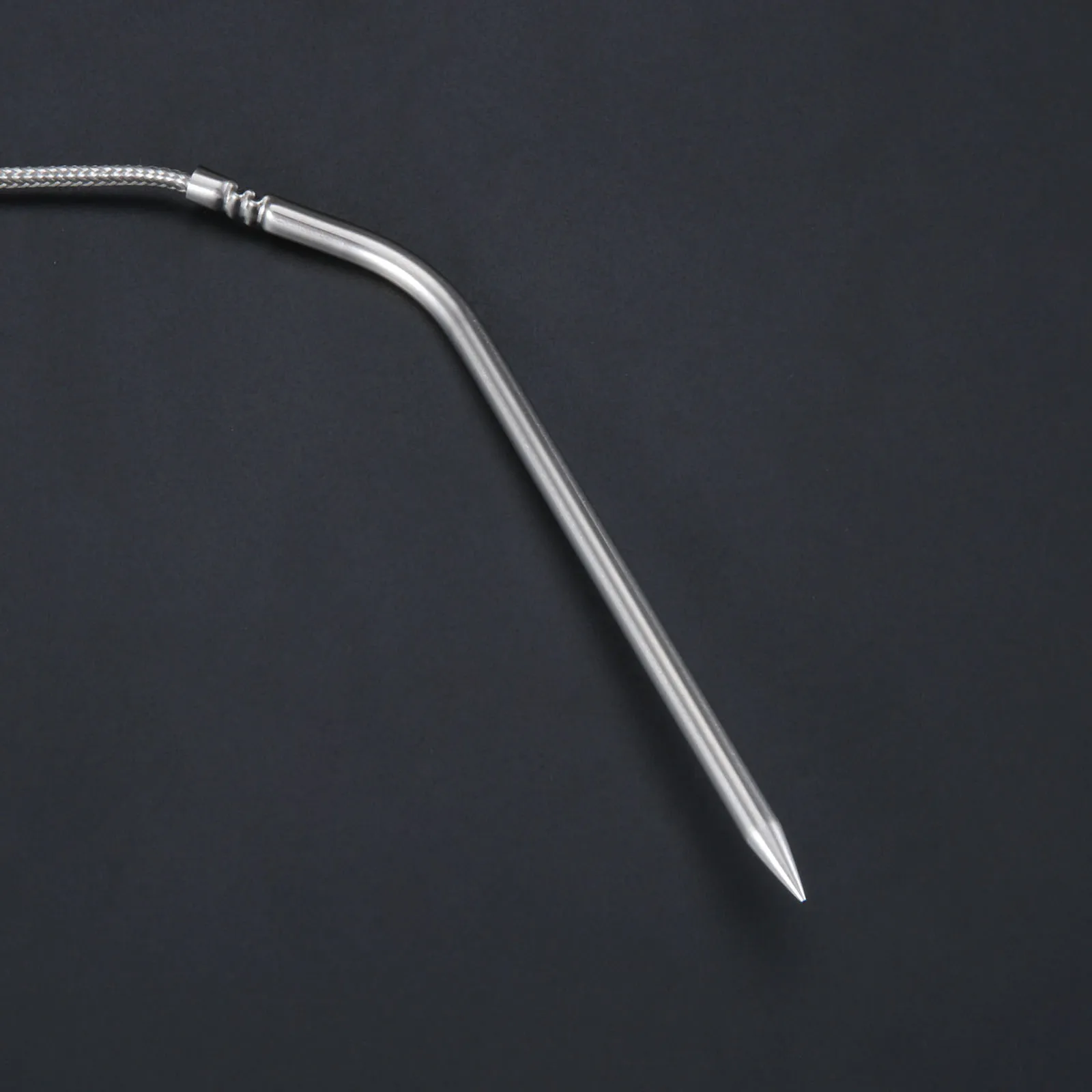 1pc BBQ High-Temperature Meat Probe CC-N01 14cm 5.5 Inch fit Camp Chef wood Pellet Grill 120cm Heat Wire 3.5mm Universal Adapter