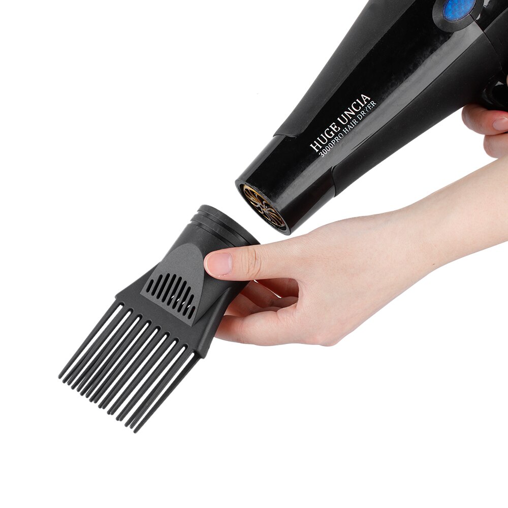 1pc Home Nozzle Air Blow Collecting Wind Nozzle Comb Diffuser Heat Insulating Material Comb for Salon Hair Styling Tools
