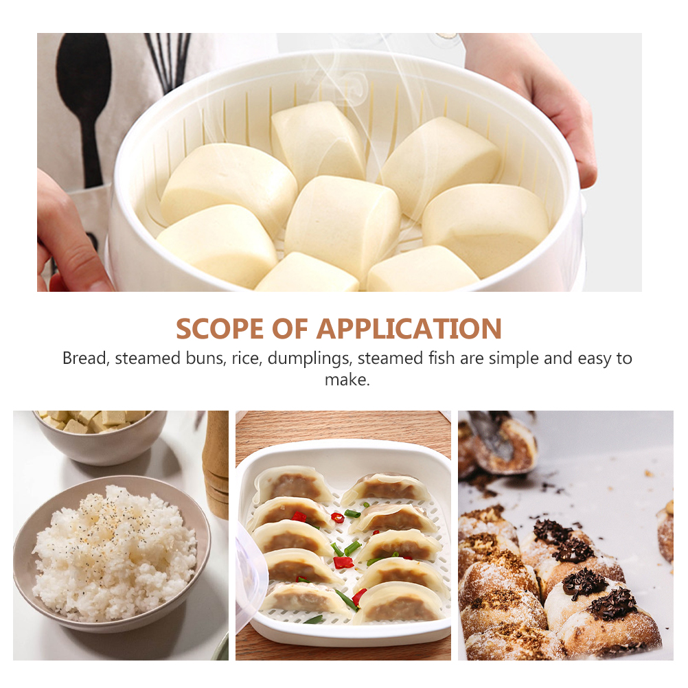 Food Steamer Microwave Steamer Practical Food Steaming Plate