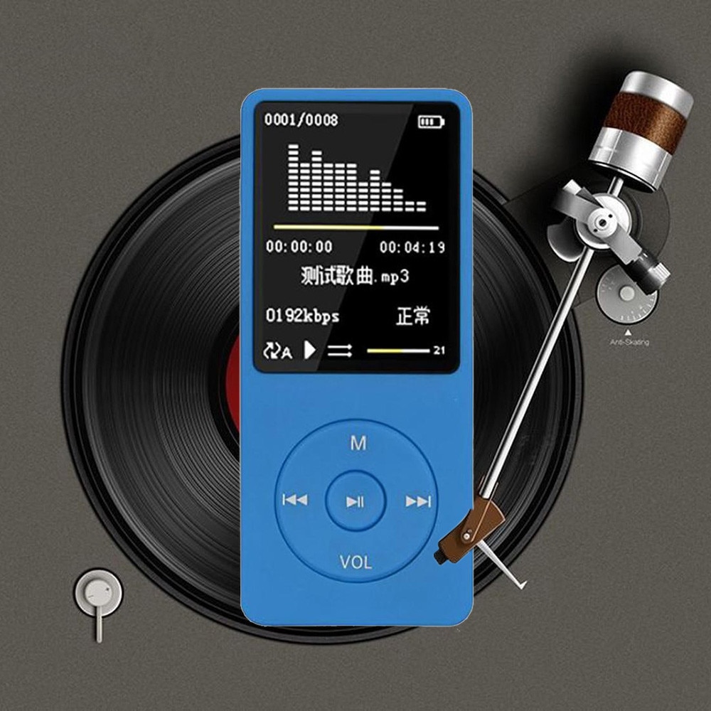 Portable MP3 Player LCD Screen FM Radio Video Games Movie mp3 player mini Built-in microphone walkman