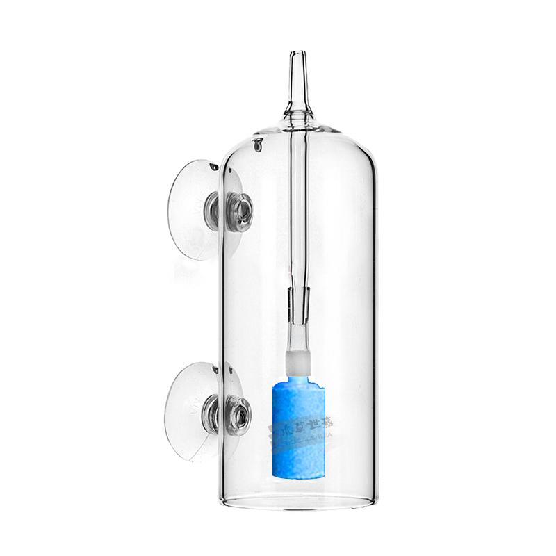 Aquarium CO2 Diffuser Crystal Glass Dissolved Oxygen Aerator Oxygenation Equipment Fish Tank Aquarium CO2 Atomizer