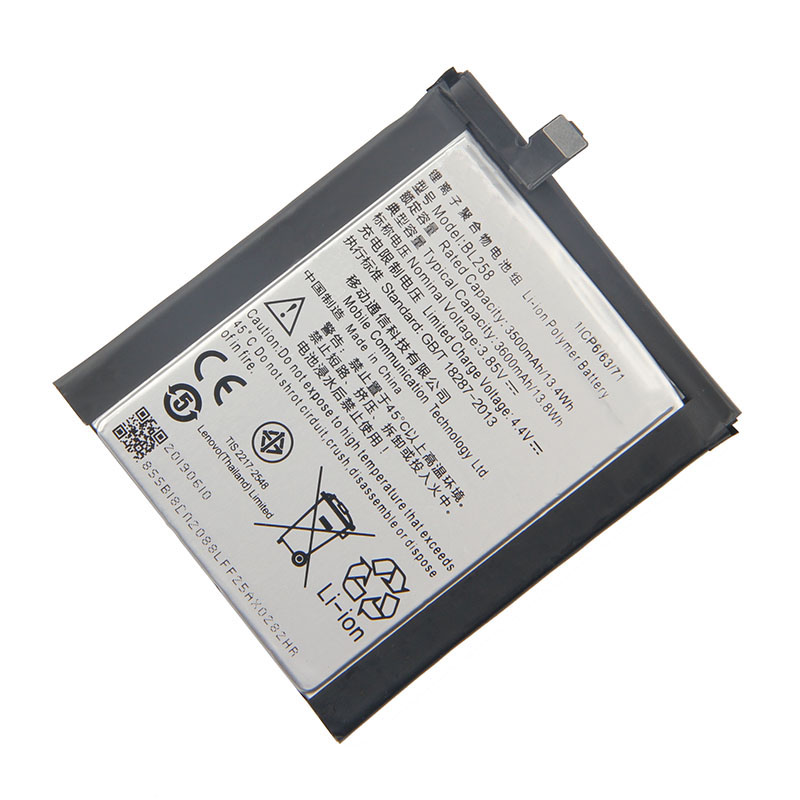 Original BL258 Battery For Lenovo Vibe X3 Lemeng X3 X3C50 X3C70 X3a40 3600mAh