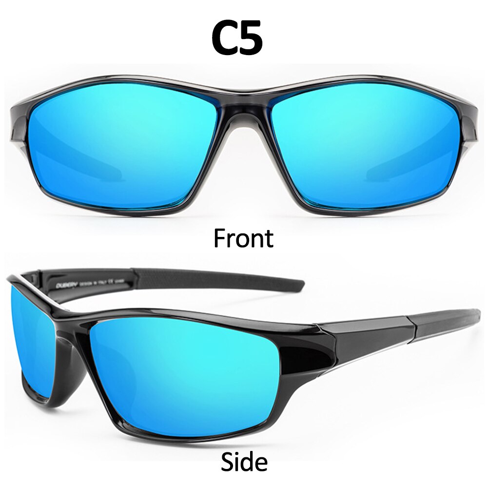 Gepolariseerde Zonnebril Rijden Sport Zonnebril Wandelen Goggle Vissen Bril UV400 Vrouwen Mannelijke Shades Reizen Brillen: C5