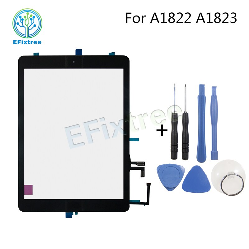 A1822 A1823 Touch Panel Scherm Voor Ipad 5th Generatie 5 Touch Screen Digitizer Top Outer Panel Front G