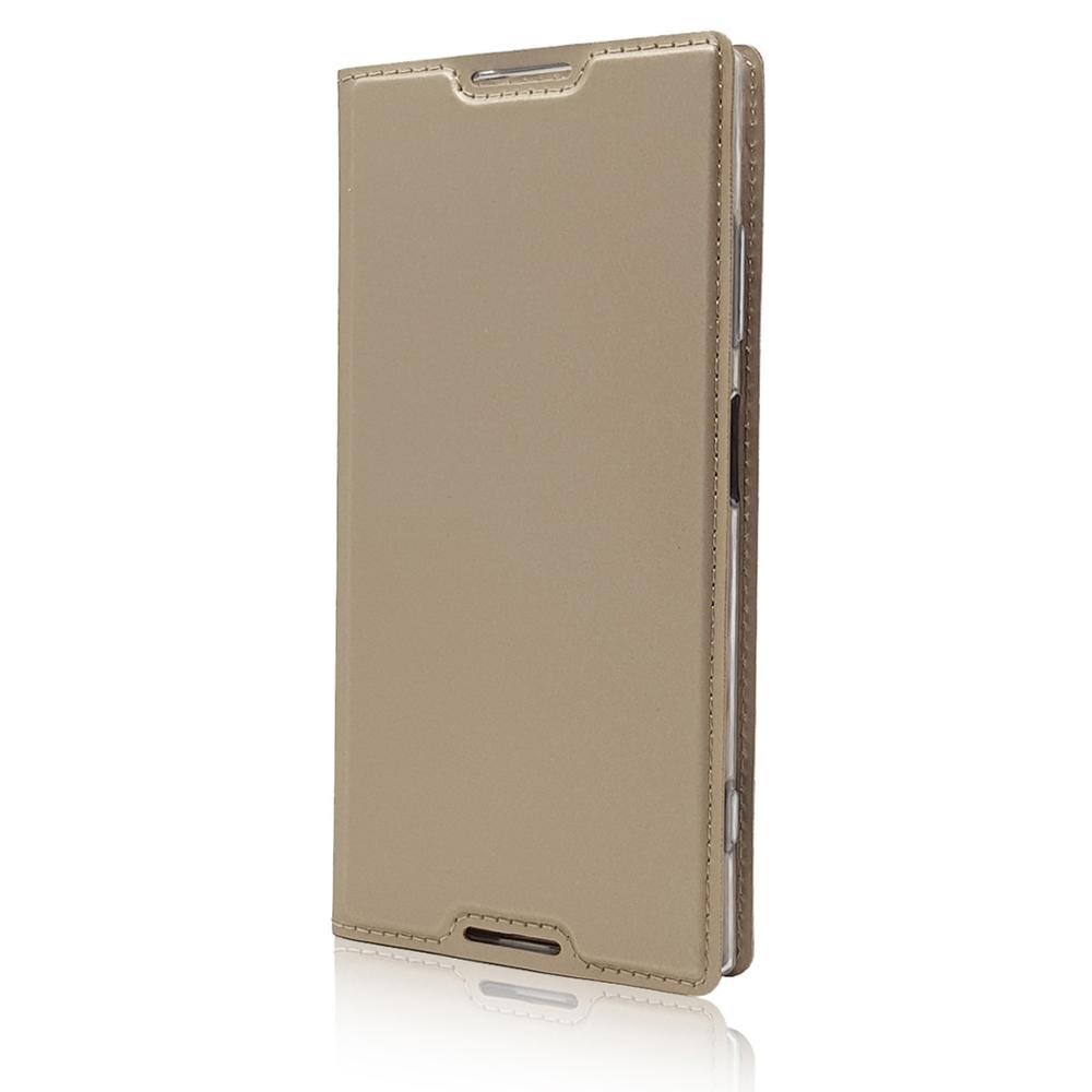 XA Magnetic PU Leather cases Etui For Sony Xperia XA X A Cover Flip capa For Sony XA xa1 F3111 F3112 F3113 F3115 F3116 Coque bag: XA / Gold