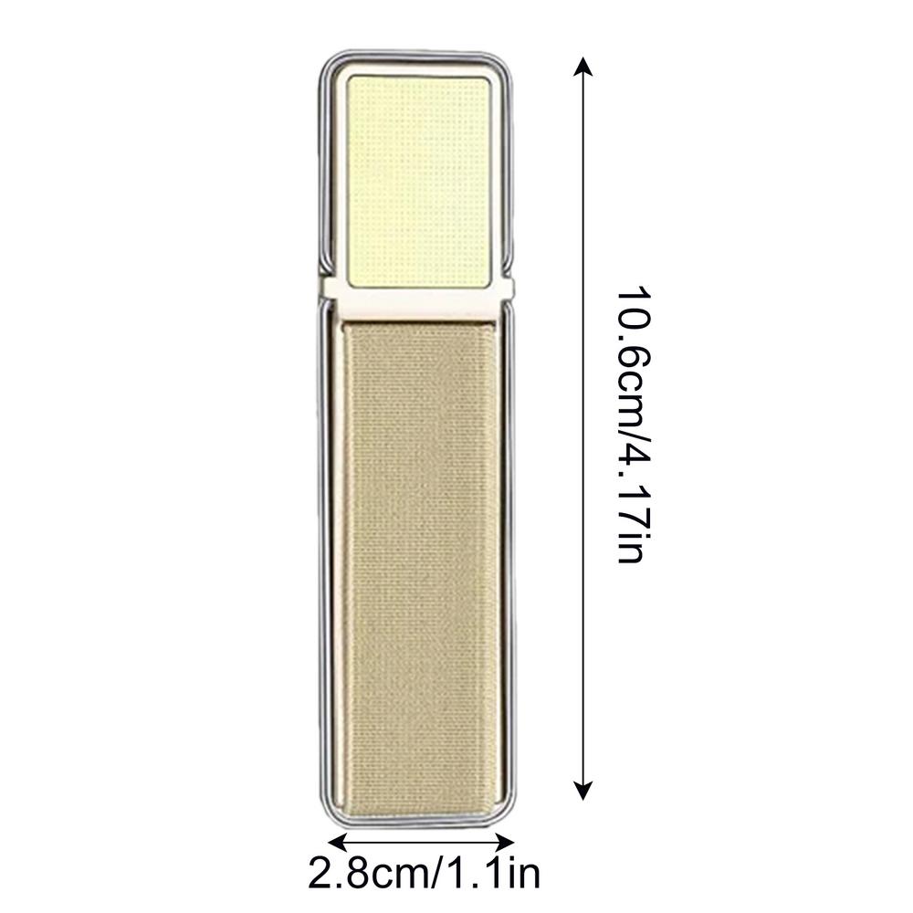 Universal Cellphone Finger Kickstand Mobile Phone Finger Strap Grip Phone ABS Wristband Holder Grip Telescopic Holder #W0: Golden