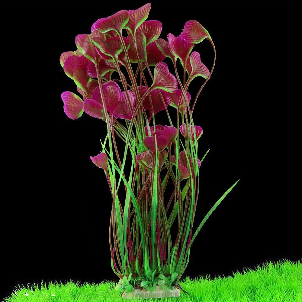 Vert artificiel amical en plastique faux plantes d'eau maison aquarium paysage en plastique décor ornement accessoires