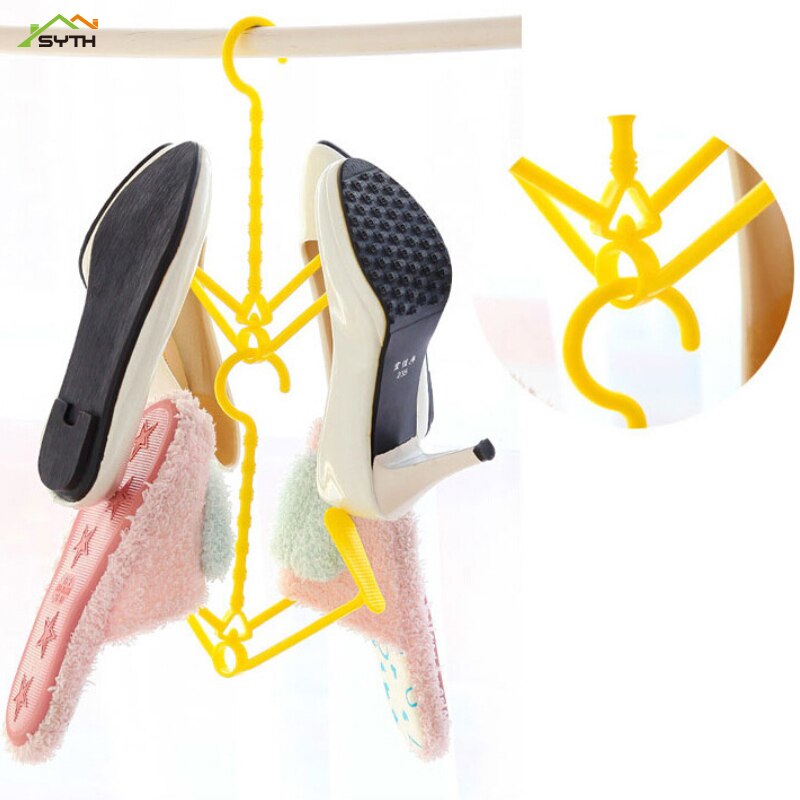Vindtæt sko hængekrog multifunktions sammenklappelig hylde skohænger altan sko tørrestativ stativ opbevaringsholder til hjemmet