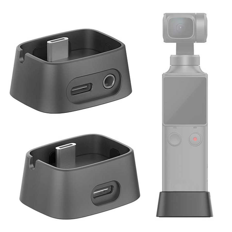 Accessoire portatif d'adaptateur de chargeur de dispositif de Base de charge pour l'appareil-photo de tête de boule de paume de FIMI