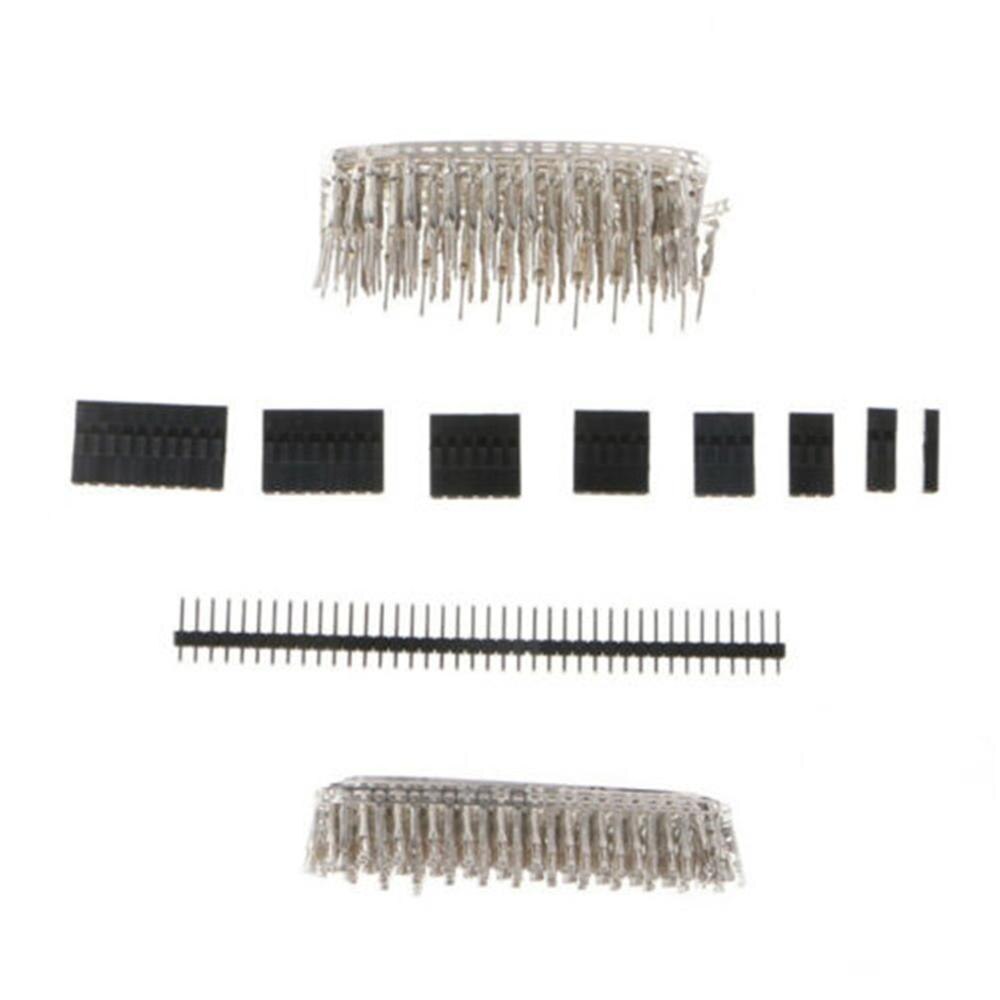 1450 Pcs Dupont Cable Jumper Connector Shell Kit Male Crimping Pin + Female Terminal Spacing Pin Connector With Box