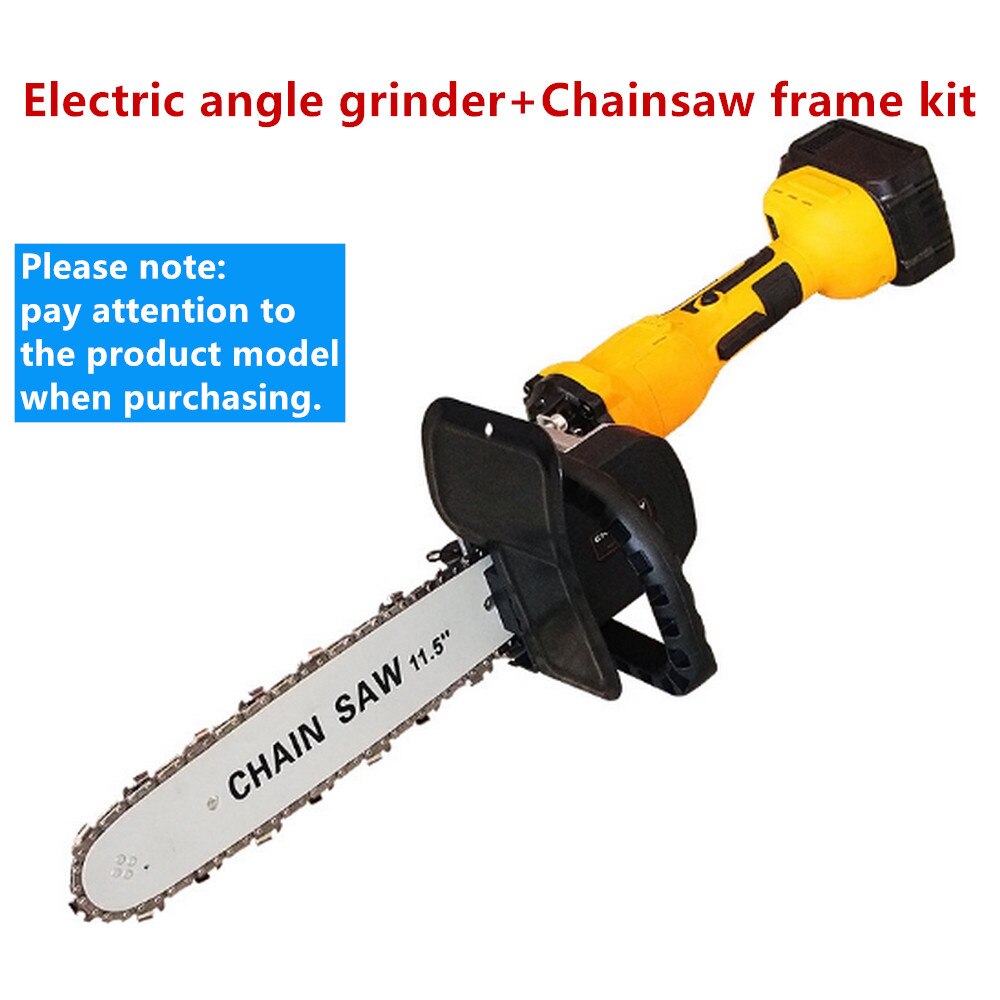 Support de scie à chaîne électrique réglable scie à chaîne meuleuse d'angle ménage travail du bois petite scie électrique scie à main