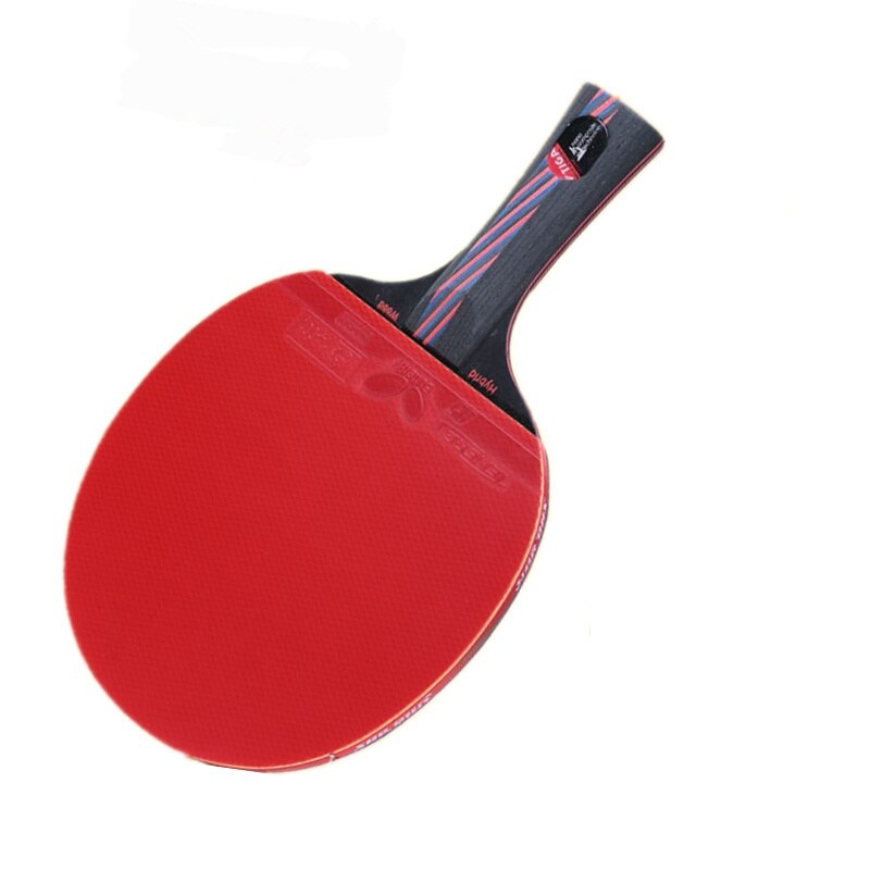 Hybrid Wood 9.8 Brand Table tennis racket double face Pimples-in blue rubber Ping Pong Racket tenis de mesa