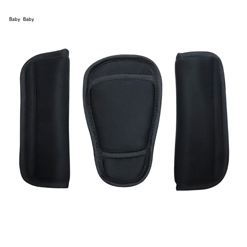 Zestaw poduszek na ramię robić wózka dziecięcego Bezpieczne i wygodne poduszki na ramię robić wózka dziecięcego Miękkie i długie ochraniacze na ramię robić wózka dziecięcego