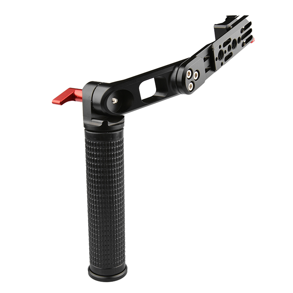 Handheld Stabilizer Extension Holder Gimbal Camera for DJI RS 2/RSC 2 with Bracket 180 Adjustable Angle Hand Grip Accessories