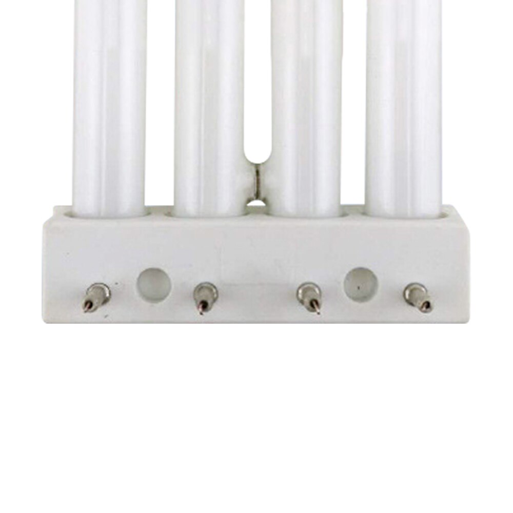 Ac220v lysrör vit 9w dubbel u-typ inomhusbelysning 6500k 4 stift lysrör energisparande skrivbordslampa rör
