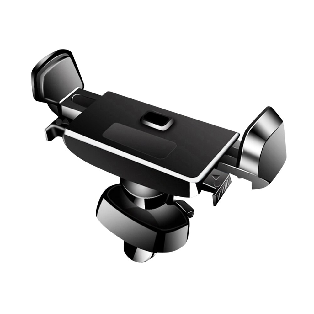 Car Cell Phone Mount Car Air Vent Clip Holder Universal Stand Hands Free Cradle Adjustable Black CSL88: Default Title