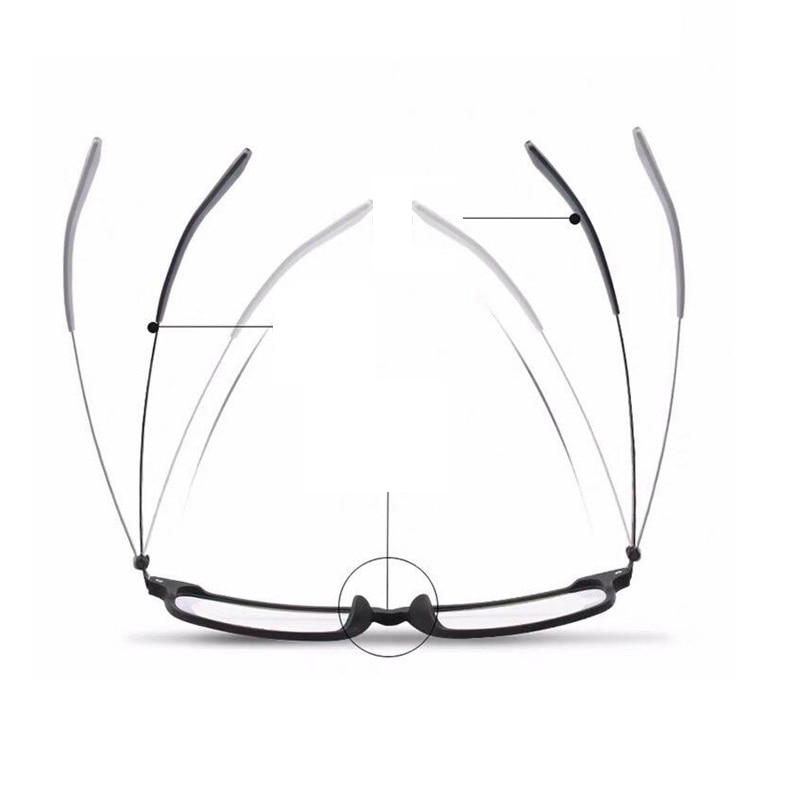 Zerosun 150mm ponadgabarytowe oprawki robić okularów męskie kobiety ultralekkie okulary męskie damskie szerokie duże okulary robić czytania optycznego