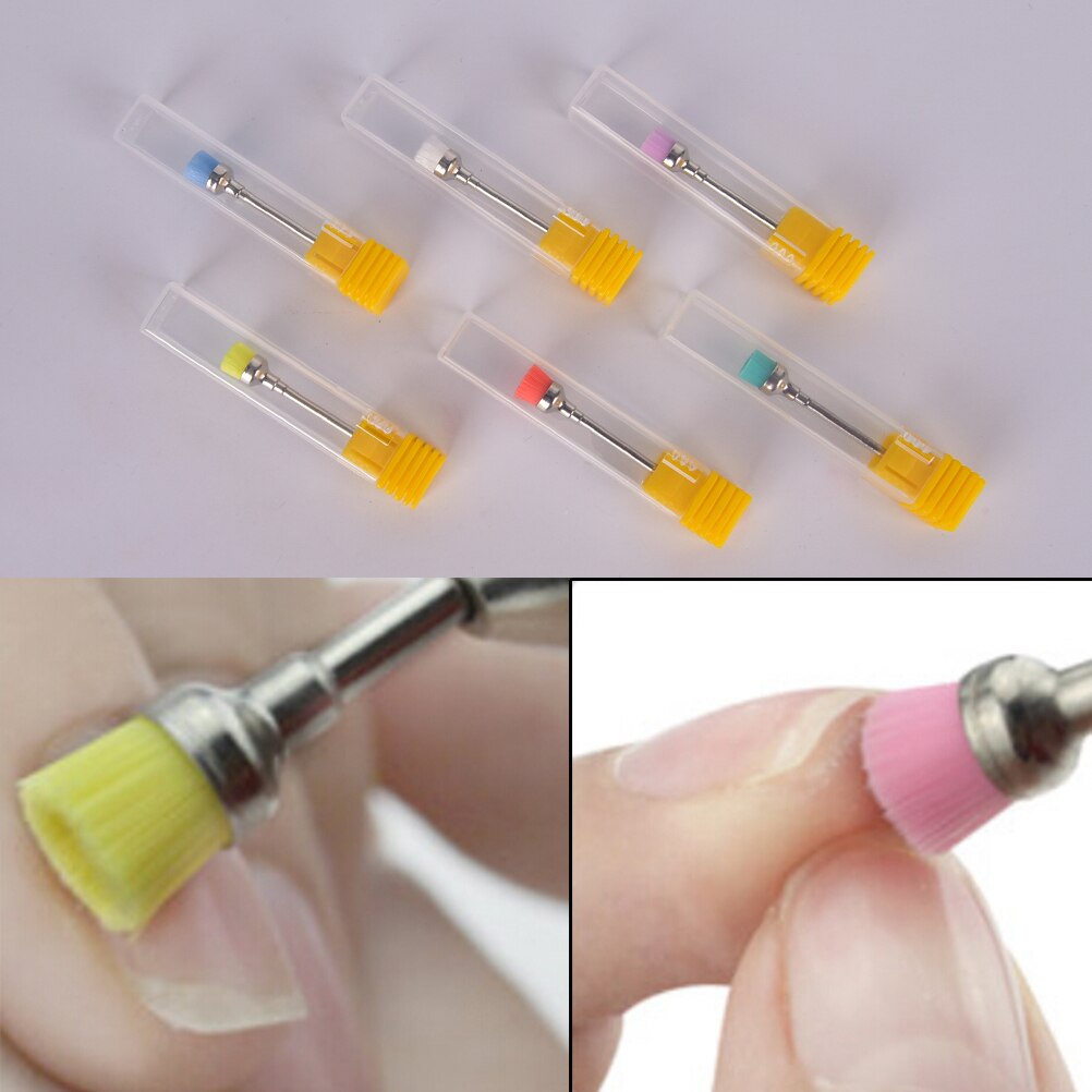 2 stuks manicure nagelstofborstel reinigingsboren accessoires nagelboorborstel elektrische machine vijlen