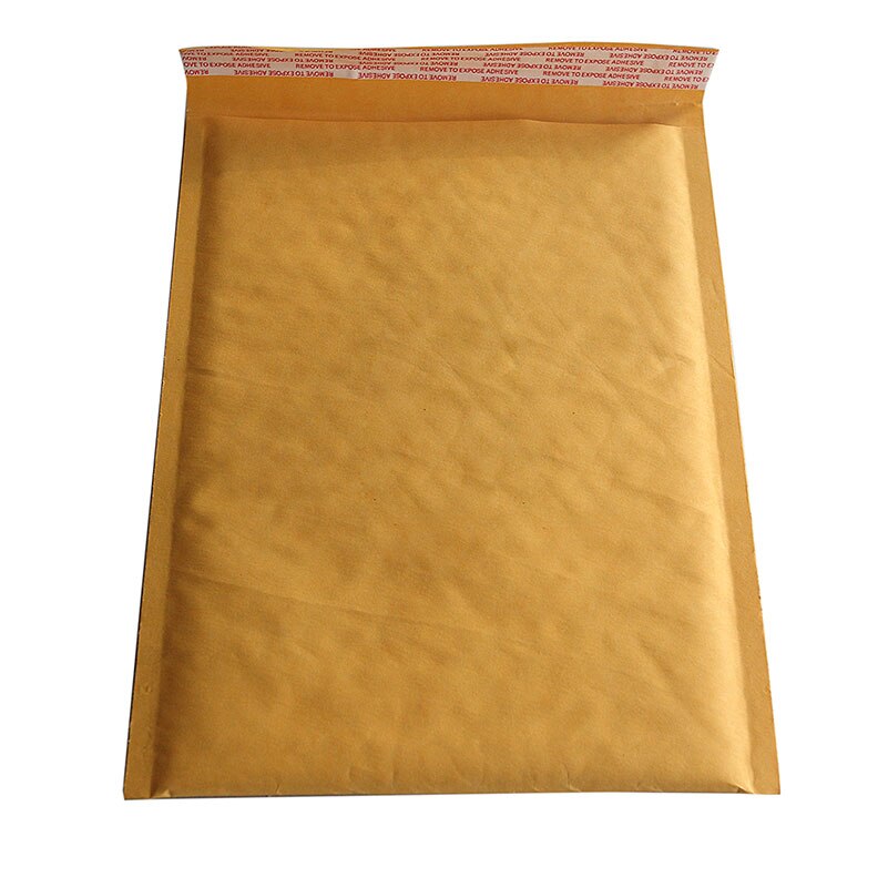 Bolsa de burbujas Kraft, sobres acolchados, sobres de envíos, bolsas amarillas, 200x250 + 40mm