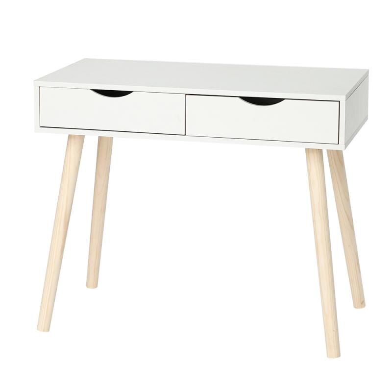 Wooden Computer Desk Furniture Bedroom Dressing Table Master Simple Makeup Table Nordic Ins Wind Small Storage Table: Default Title