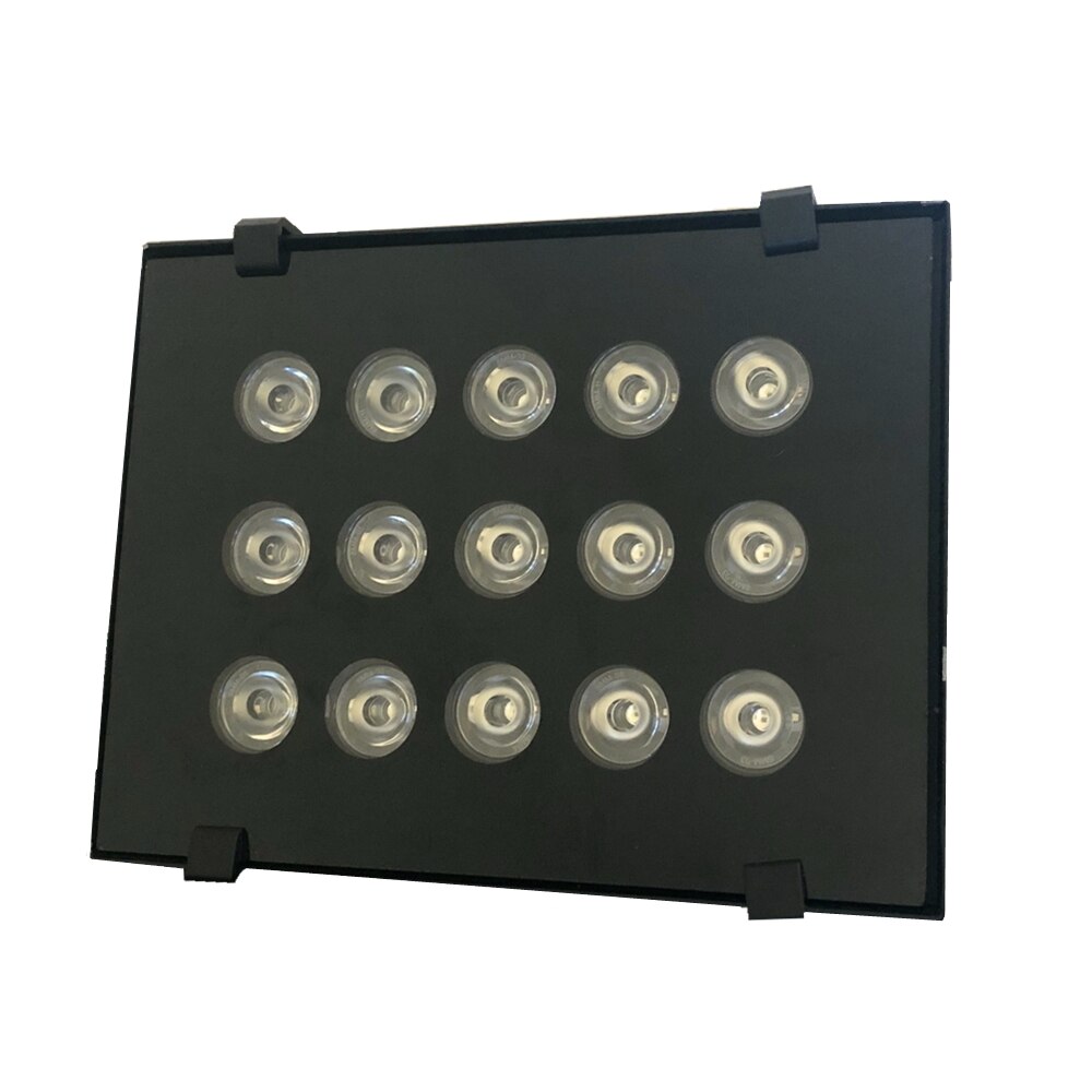 AC 220V 15Pcs Array IR Led Iluminador Outdoor 850nm Night Vision Infrared Camera Led Lights CCTV System Accessories Lamp