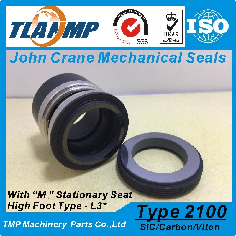 Type 2100-2-43 , 2100K-43 , 2100-43 (L3 *) J-Crane Elastomeer Balg Tlanmp Mechanical Seals