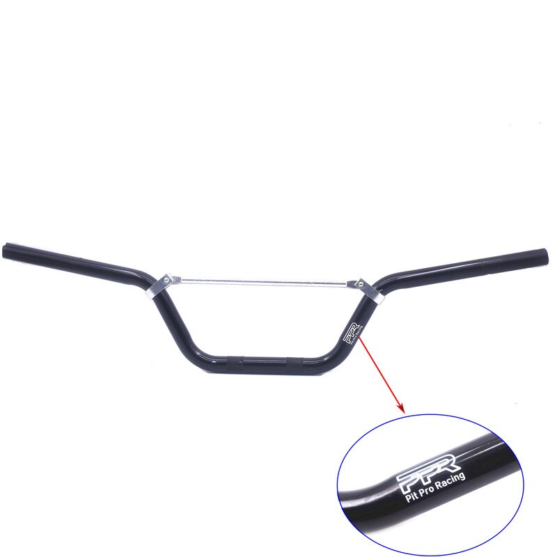 Motorfiets stuur 22mm 7/8 '' motorfiets stuur motorfiets aluminium stuur voor 50cc 70cc 110cc 125cc 140cc Dirt Pit Bike ATV Scooter Universeel motorfiets stuur (kleur: rood