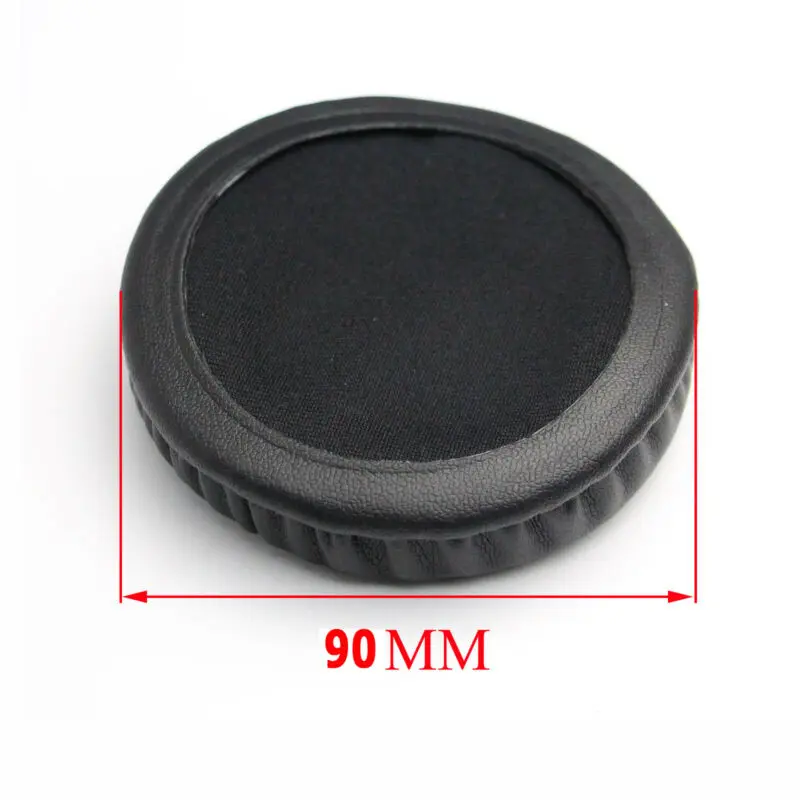 Ersatz-Ohrpolster, Ohrenschützer, ultraweiches Schwammkissen für 50 55 60 65 70 75 80 85 90 95 100 105 mm Kopfhörer, Headset-Ohrpolster: Licht Grau