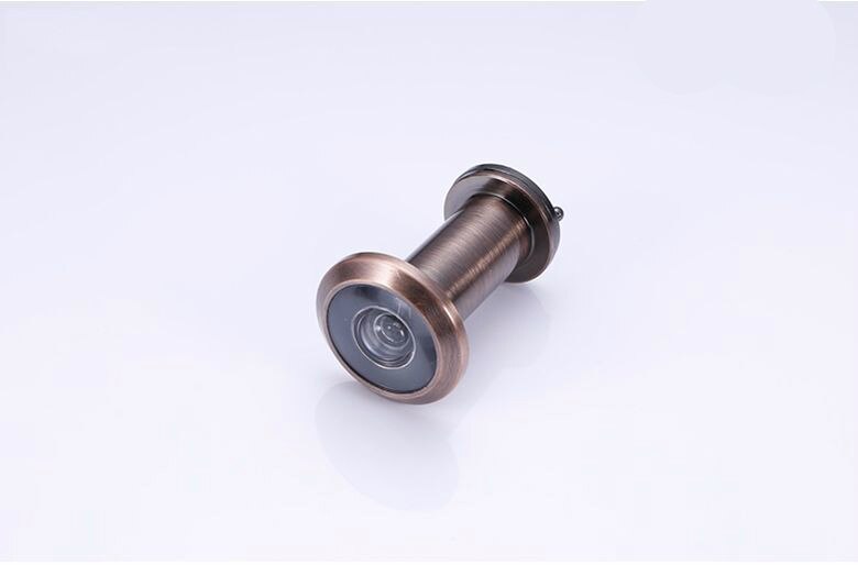 200 Graden Groothoek Kijkgaatje Deur Kijker Deur Spyphole View Verchroomd Voor Meubels Hardware: Red bronze