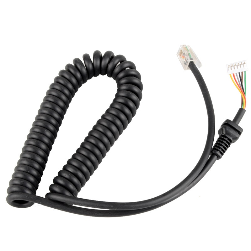 Speaker Microfoon Vervanging Mic Kabel Koord Draad Voor Yaesu Microfoon MH-48A6J MH-42B6J C02 P18 0.3