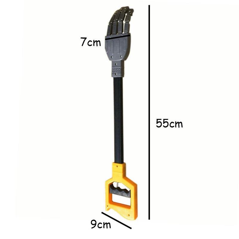 55CM Robot Claw Hand Grabber Grabbing Stick Hand Wrist Grab Robot Kid Strengthen Plastic DIY Toy E3S9: Default Title