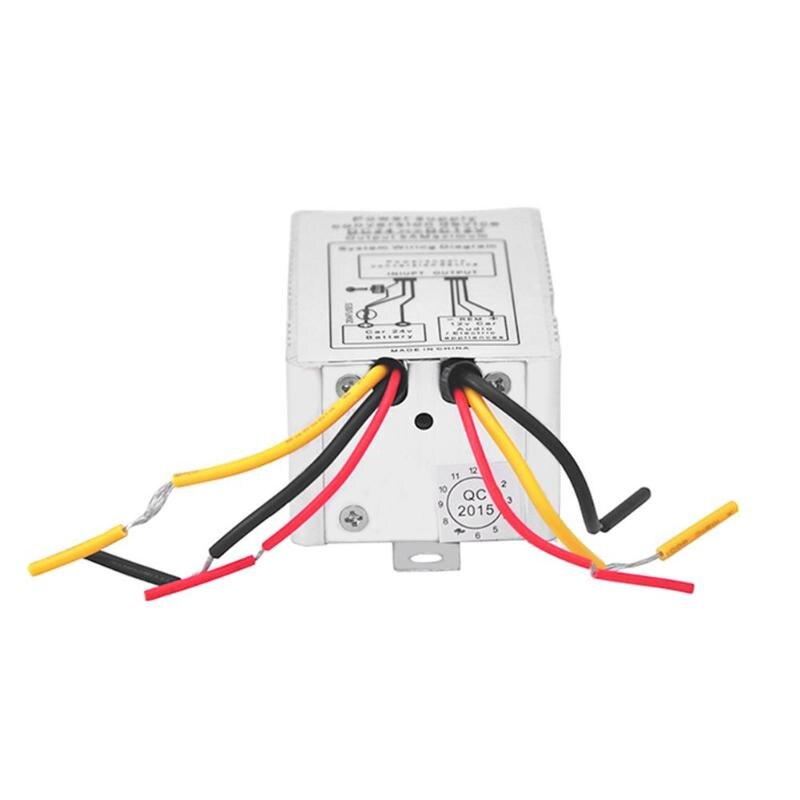 24V to 12V DC-DC Car Power Supply Inverter Converter Conversion Device 5A Automatic Protection Functions Car Inverters