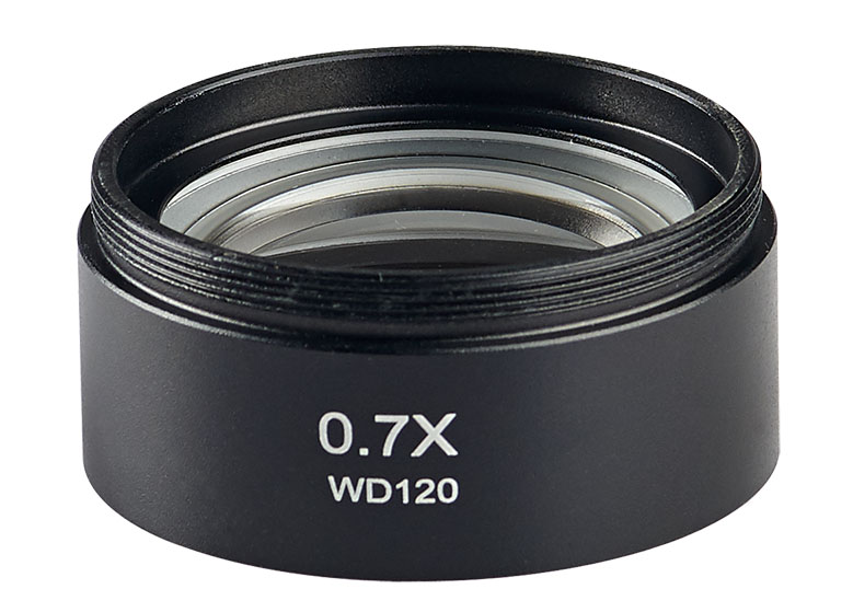 Lentille scientifique 0.7x aux lentille ballow uniquement pour les accessoires de Microscope à tête de Microscope stéréo à Zoom de la série SZMN SZ