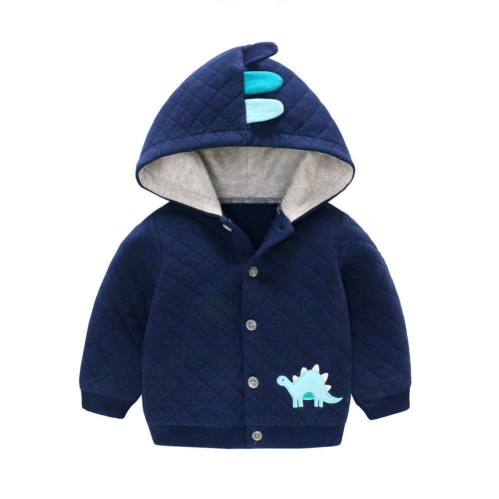 Vlinder Baby clothes Baby Cost Baby Boy Jackets Kids Outerwear Qute Dragon Embroidery Spring Autumn Jackets Children Clothes