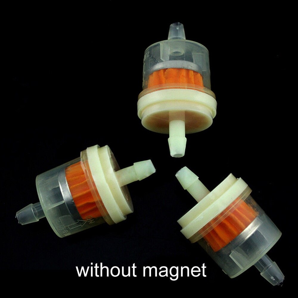 10pcs Universal Inline Gas/Fuel Filter 6MM-7MM 1/4\ Lawn Mower Small Engine