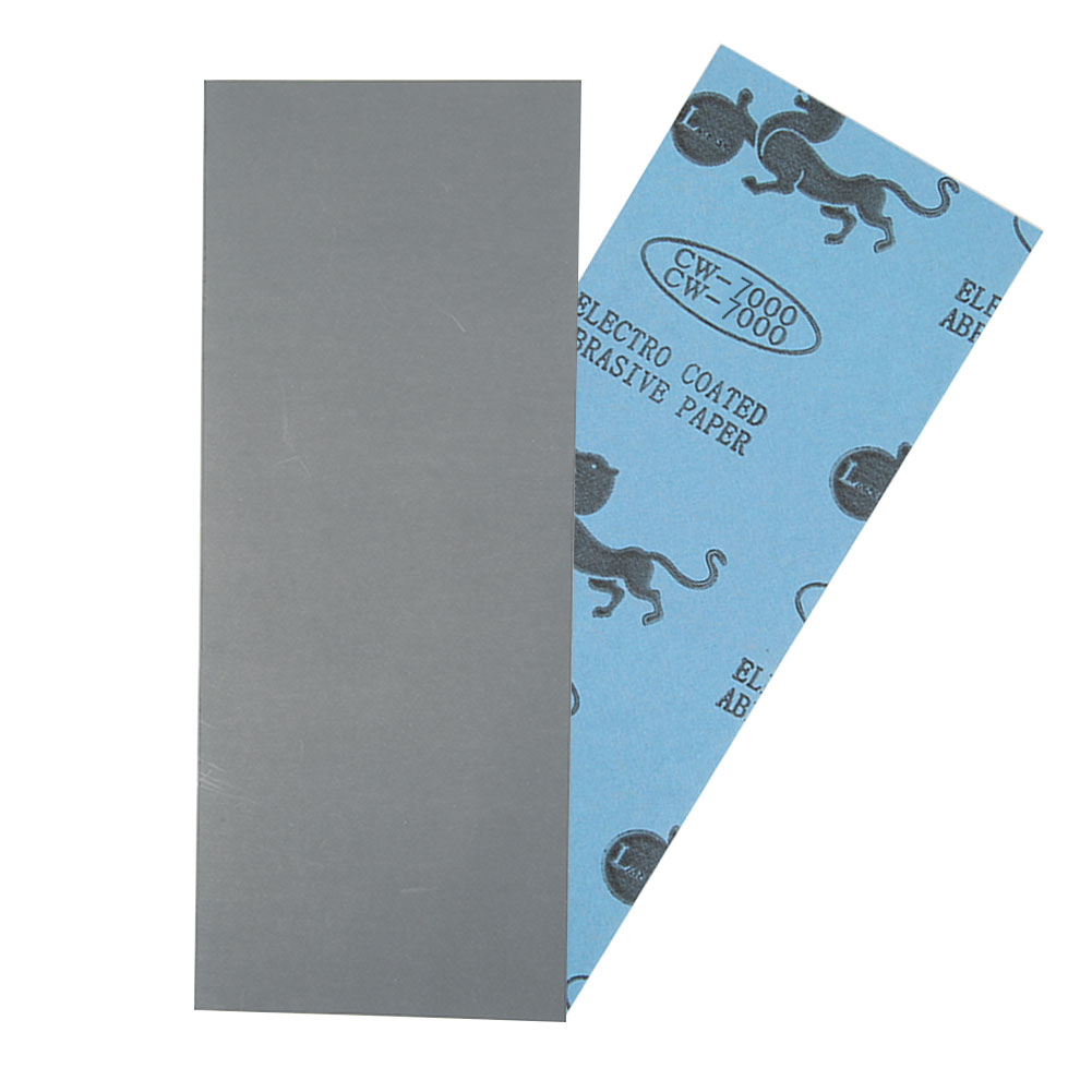 Seco mojado de papel de lija de 400/600/800/1000/1200/1500/2000/2500 papel variado para muebles de madera acabado de Metal lijado y automoción